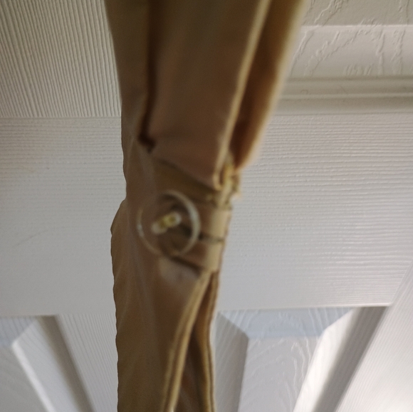 Watters and Watters 100% Silk Blazer Jacket Size 8 Beige Gold Minimalist Bridal - Picture 12 of 13